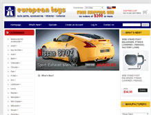 Tablet Screenshot of europeantoysladen.com
